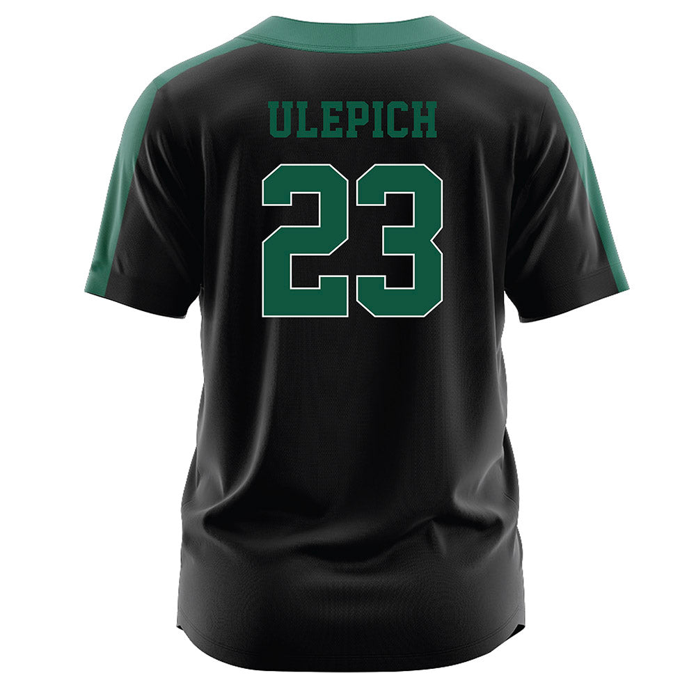 Northeastern State - NCAA Softball : Izzy Ulepich - Black Jersey-1