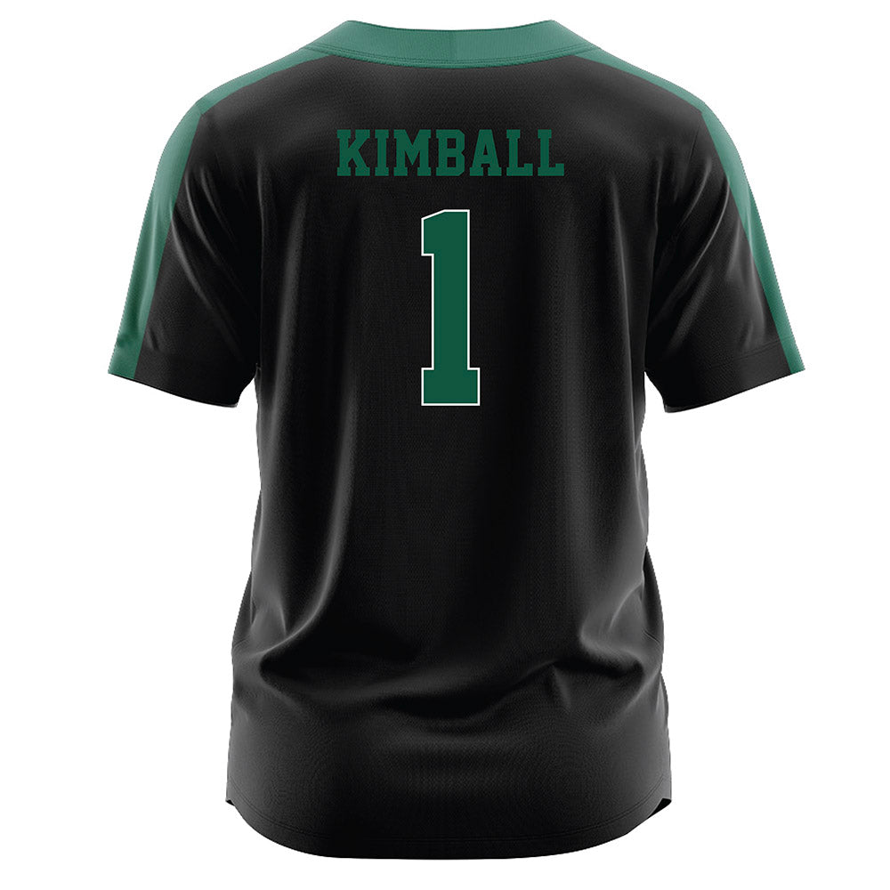 Northeastern State - NCAA Softball : Cameron Kimball - Black Jersey-1
