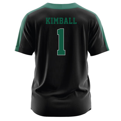 Northeastern State - NCAA Softball : Cameron Kimball - Black Jersey-1
