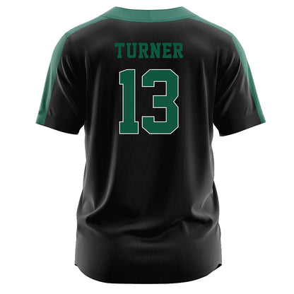 Northeastern State - NCAA Softball : Ashlyn Turner - Black Jersey-1