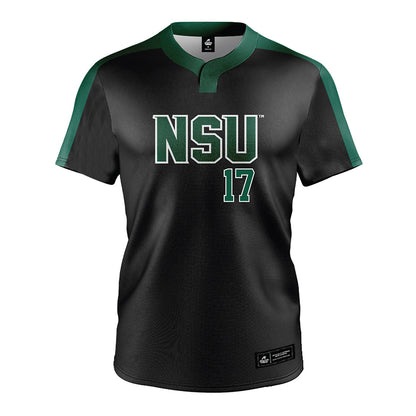 Northeastern State - NCAA Softball : Jensyn Elder - Black Jersey-0