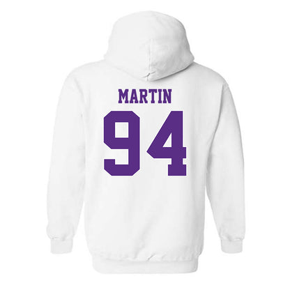 TCU - NCAA Football : Jared Martin - Classic Shersey Hooded Sweatshirt-1