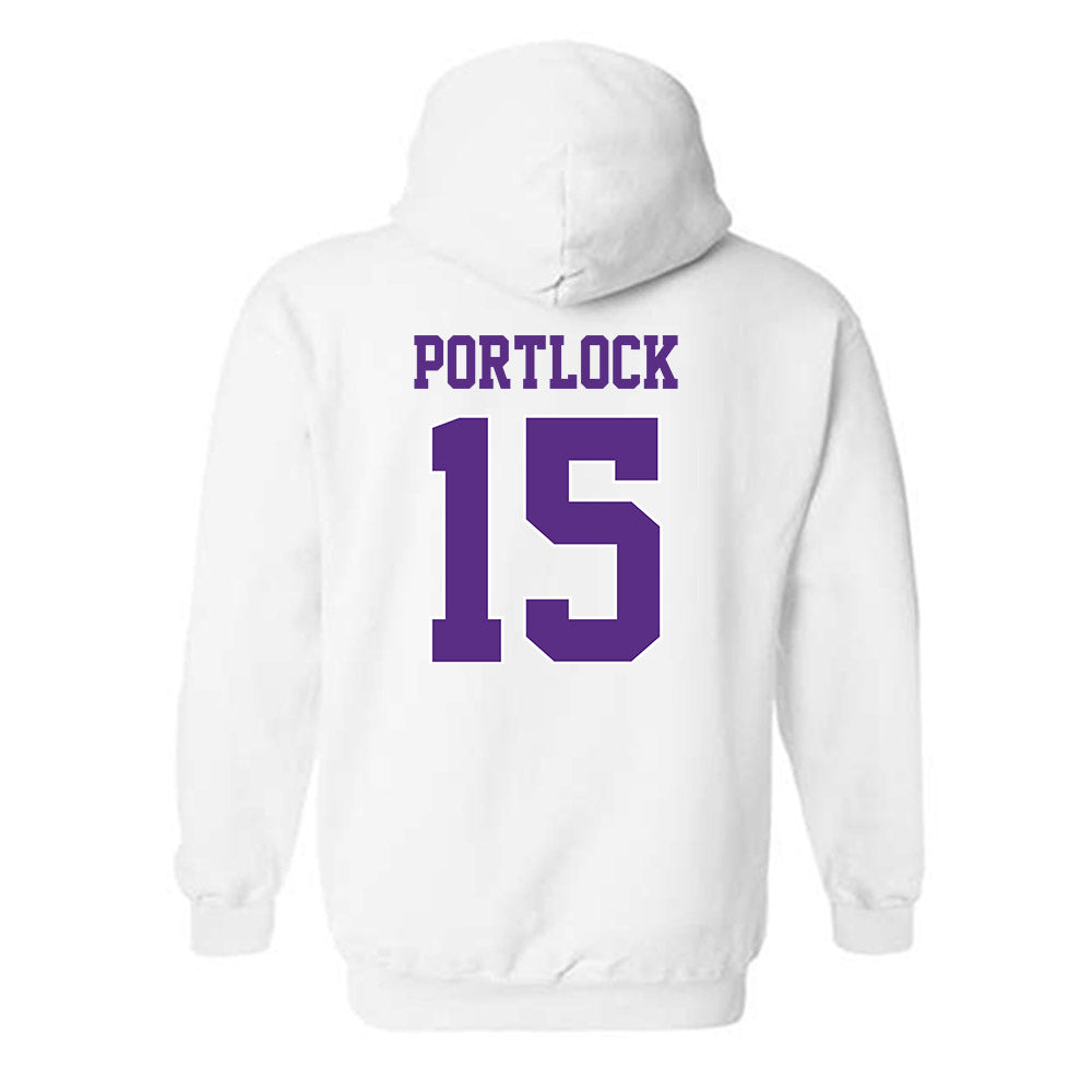 TCU - NCAA Women's Basketball : Sarah Portlock - Classic Shersey Hooded Sweatshirt-1