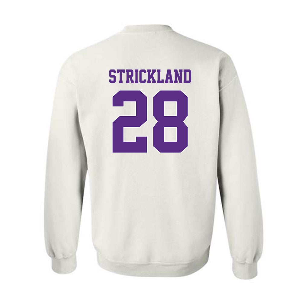 TCU - NCAA Football : Micah Strickland - Classic Shersey Crewneck Sweatshirt-1