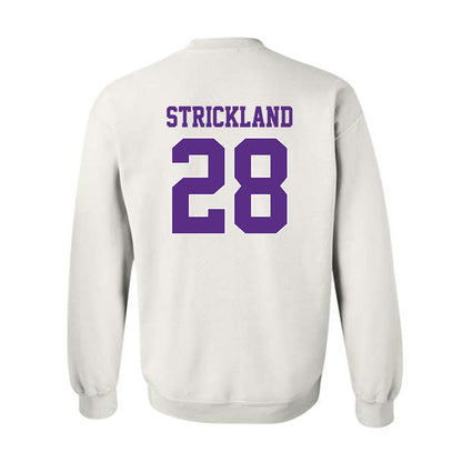 TCU - NCAA Football : Micah Strickland - Classic Shersey Crewneck Sweatshirt-1