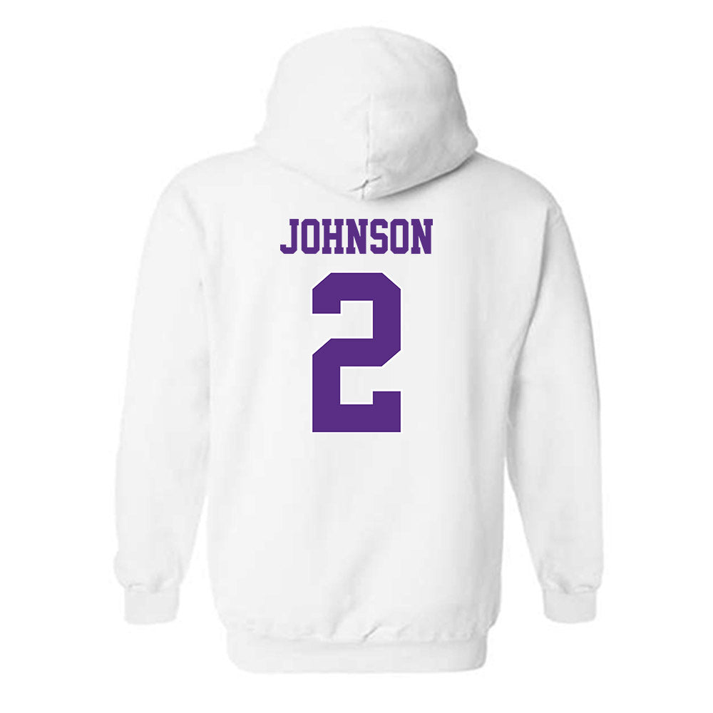 TCU - NCAA Football : Jamel Johnson - Classic Shersey Hooded Sweatshirt-1
