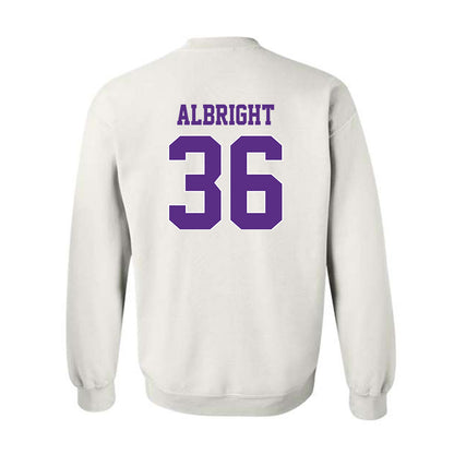 TCU - NCAA Football : Joseph Albright - Classic Shersey Crewneck Sweatshirt-1