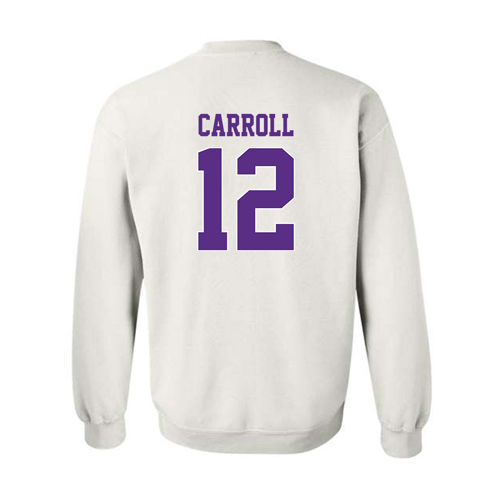 TCU - NCAA Football : Kalen Carroll - Classic Shersey Crewneck Sweatshirt-1
