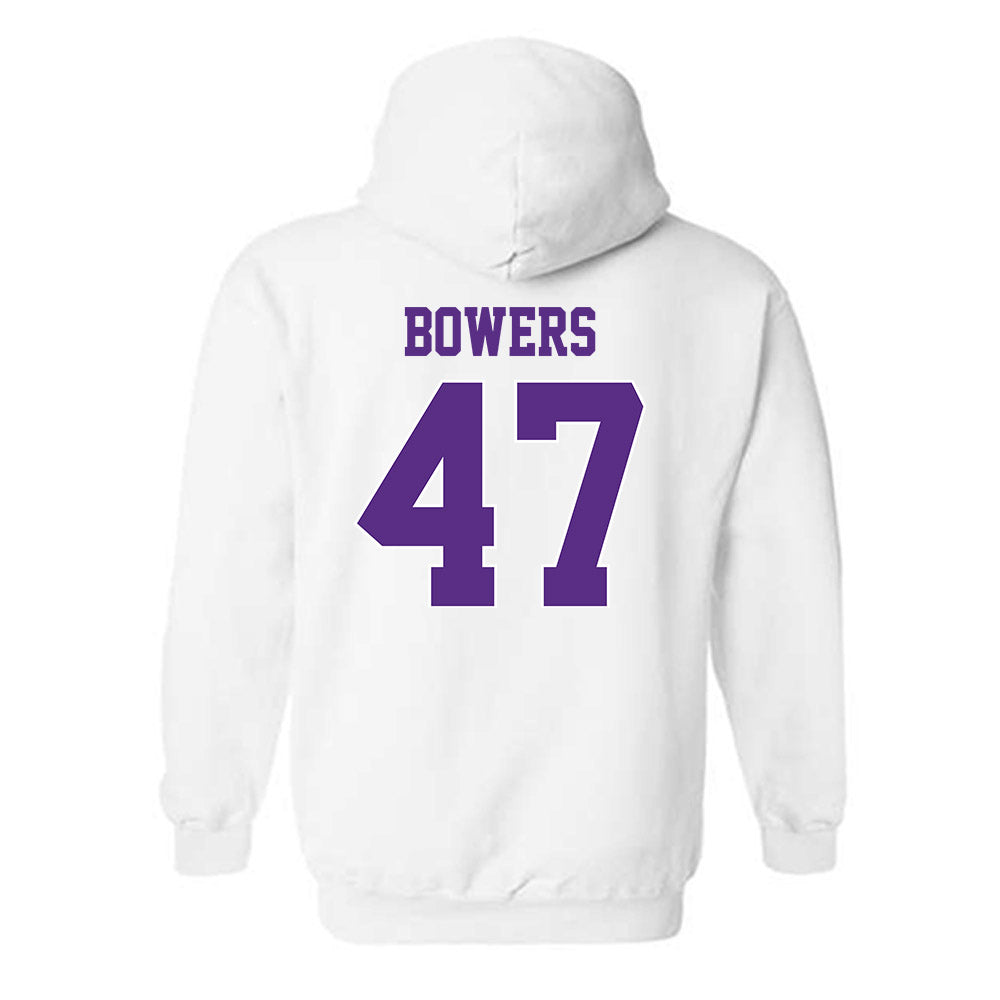 TCU - NCAA Football : Aaron Bowers - Classic Shersey Hooded Sweatshirt-1