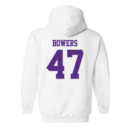 TCU - NCAA Football : Aaron Bowers - Classic Shersey Hooded Sweatshirt-1