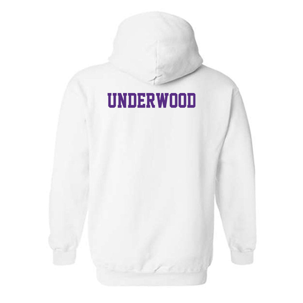 TCU - NCAA Men's Track & Field : Tate Underwood - Classic Shersey Hooded Sweatshirt-1