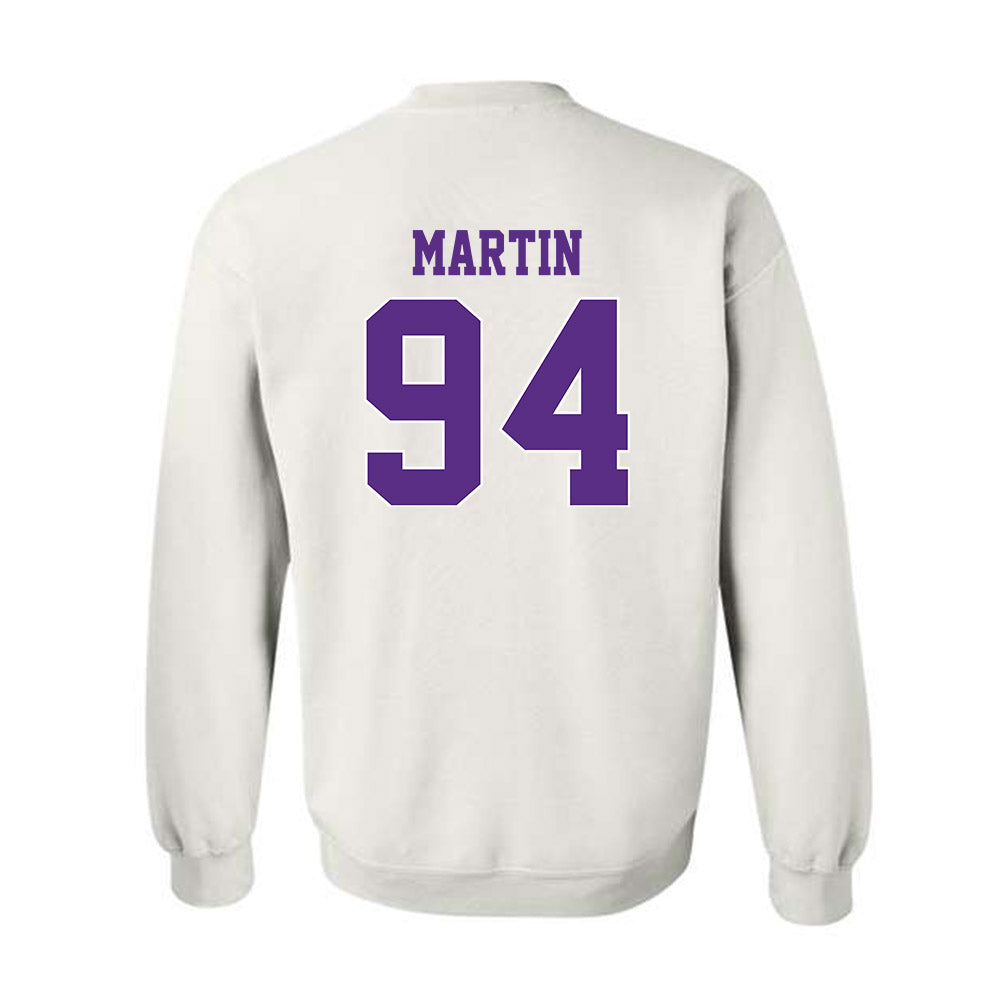 TCU - NCAA Football : Jared Martin - Classic Shersey Crewneck Sweatshirt-1