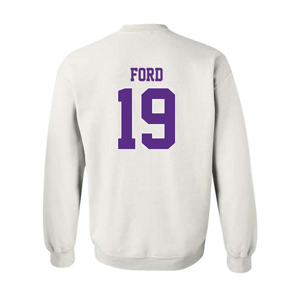 TCU - NCAA Football : Jesse Ford - Classic Shersey Crewneck Sweatshirt-1