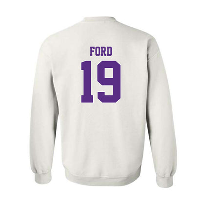 TCU - NCAA Football : Jesse Ford - Classic Shersey Crewneck Sweatshirt-1