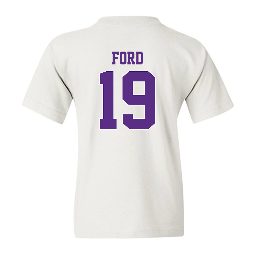 TCU - NCAA Football : Jesse Ford - Classic Shersey Youth T-Shirt-1