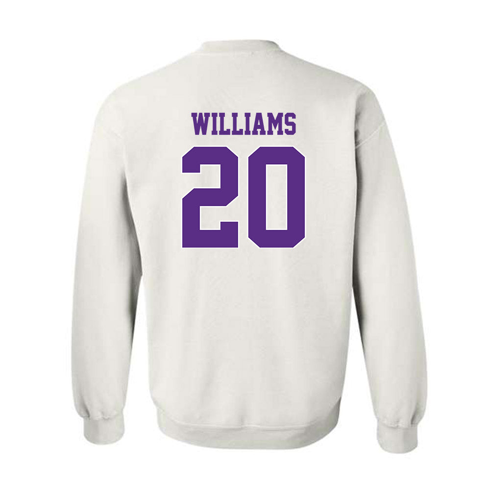 TCU - NCAA Football : Anthony Williams - Classic Shersey Crewneck Sweatshirt-1