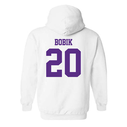 TCU - NCAA Women's Volleyball : Blaykli Bobik - Classic Shersey Hooded Sweatshirt-1