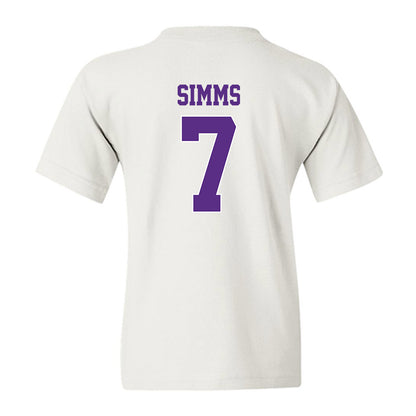 TCU - NCAA Football : Julius Simms - Classic Shersey Youth T-Shirt-1