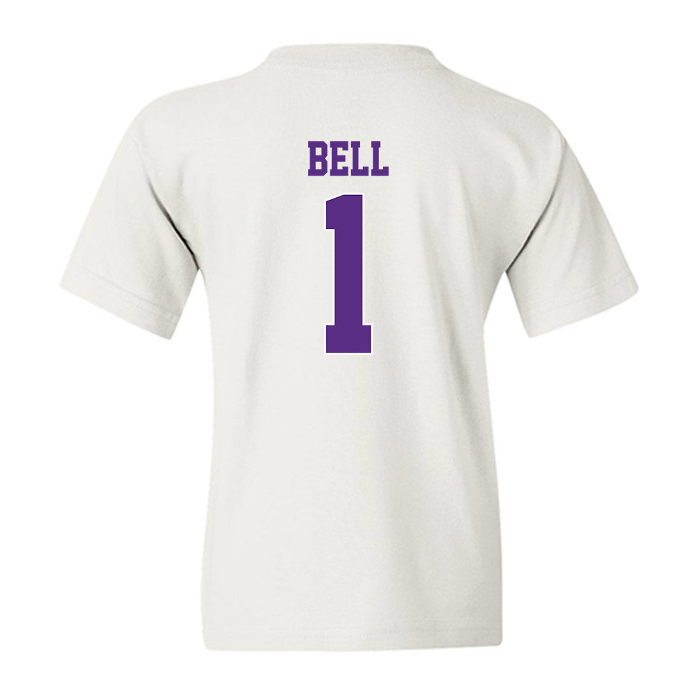 TCU - NCAA Baseball : James Bell - Classic Shersey Youth T-Shirt-1