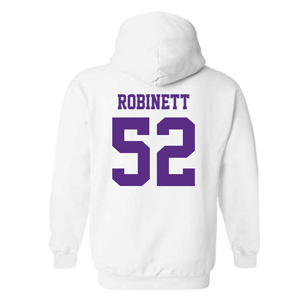 TCU - NCAA Football : Blake Robinett - Classic Shersey Hooded Sweatshirt-1