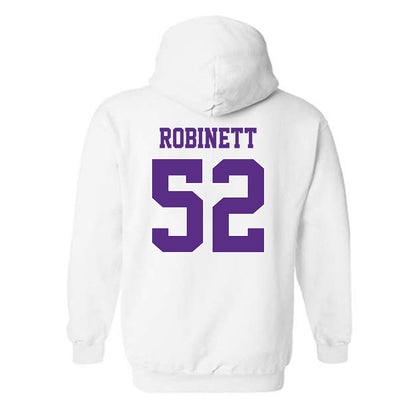 TCU - NCAA Football : Blake Robinett - Classic Shersey Hooded Sweatshirt-1