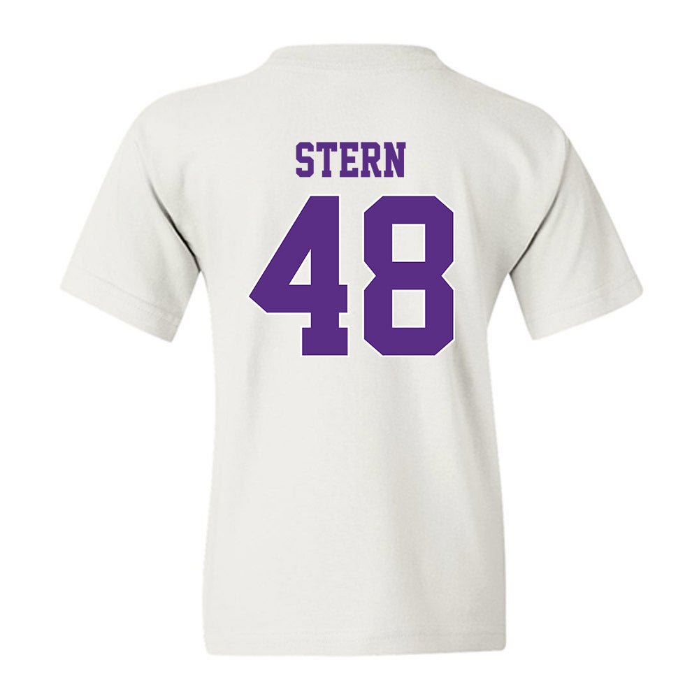 TCU - NCAA Baseball : Nate Stern - Classic Shersey Youth T-Shirt-1