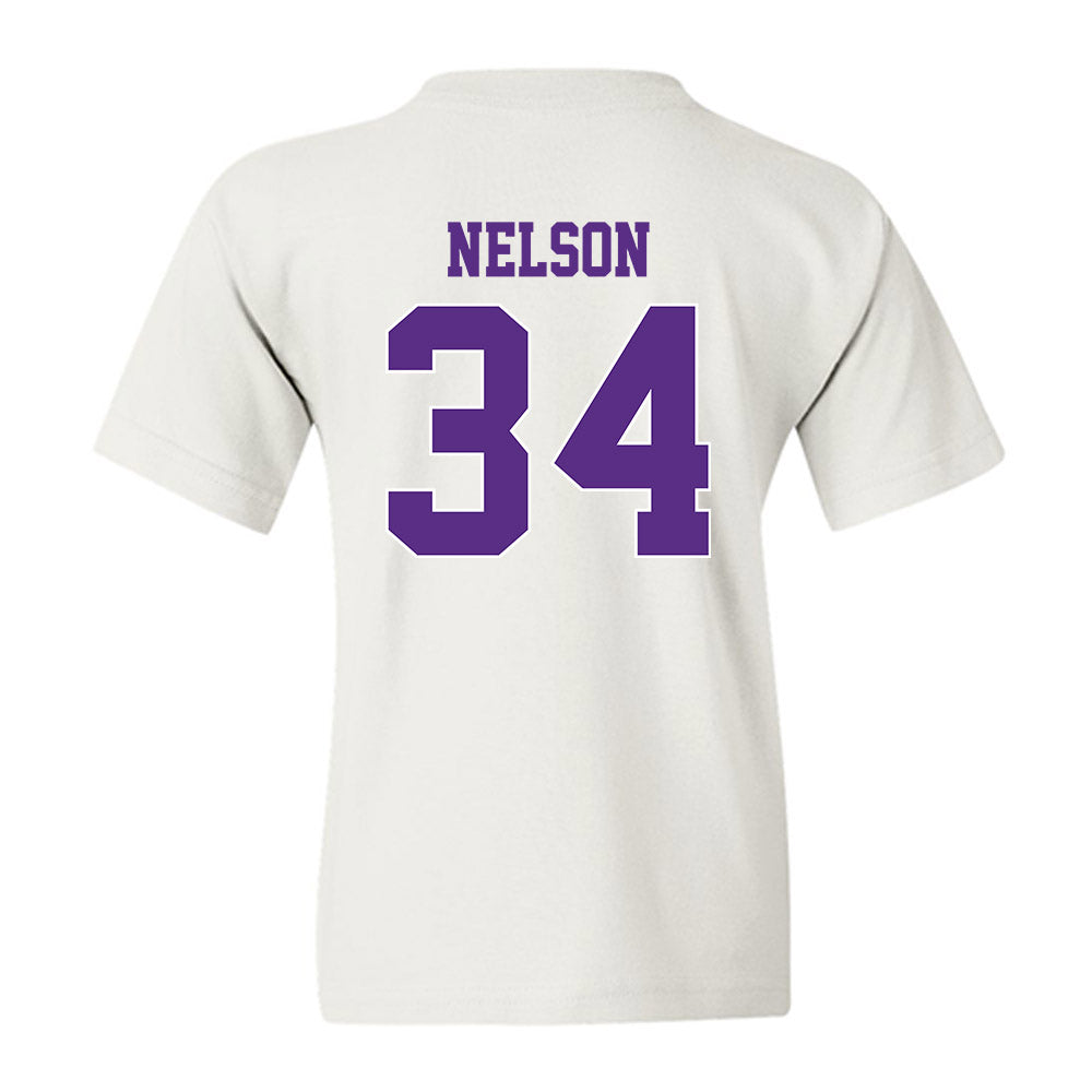 TCU - NCAA Baseball : Cade Nelson - Classic Shersey Youth T-Shirt-1