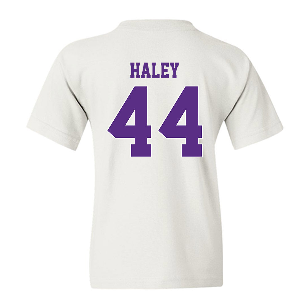 TCU - NCAA Football : Sam Haley - Classic Shersey Youth T-Shirt-1