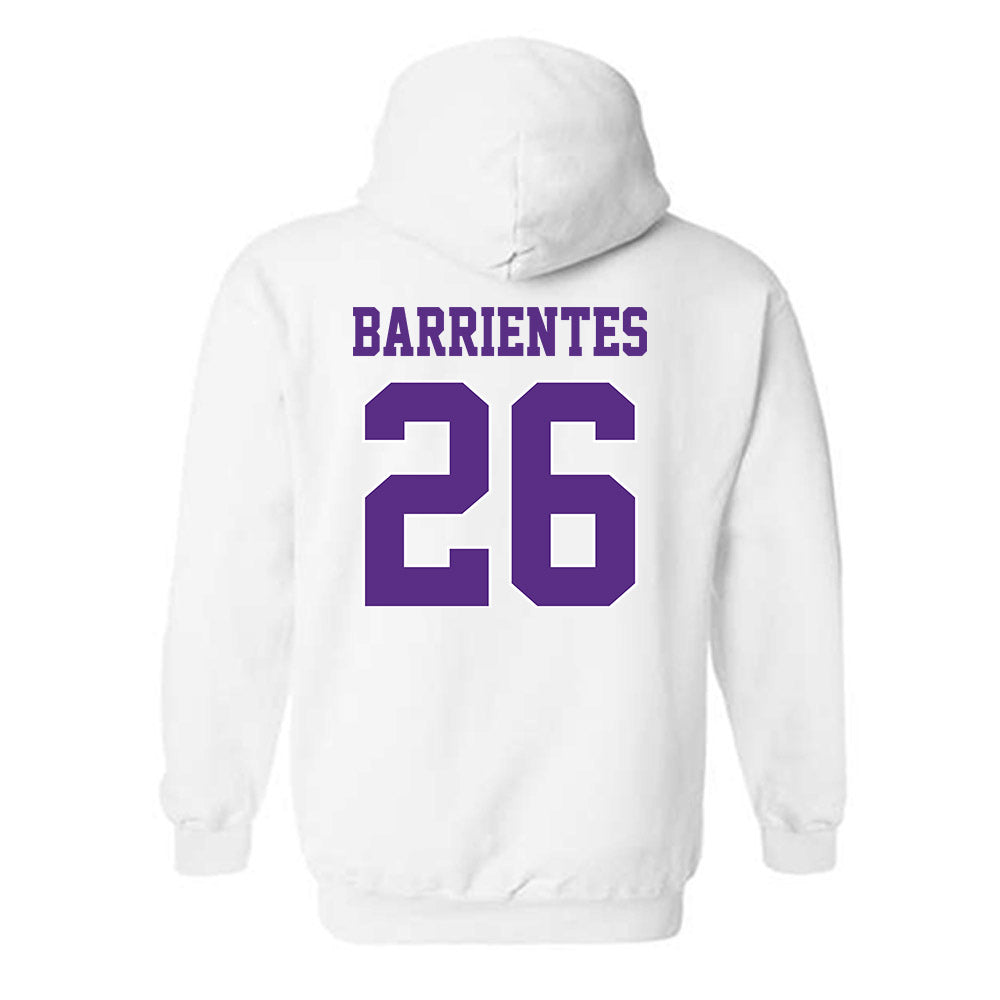 TCU - NCAA Baseball : Aiden Barrientes - Classic Shersey Hooded Sweatshirt-1
