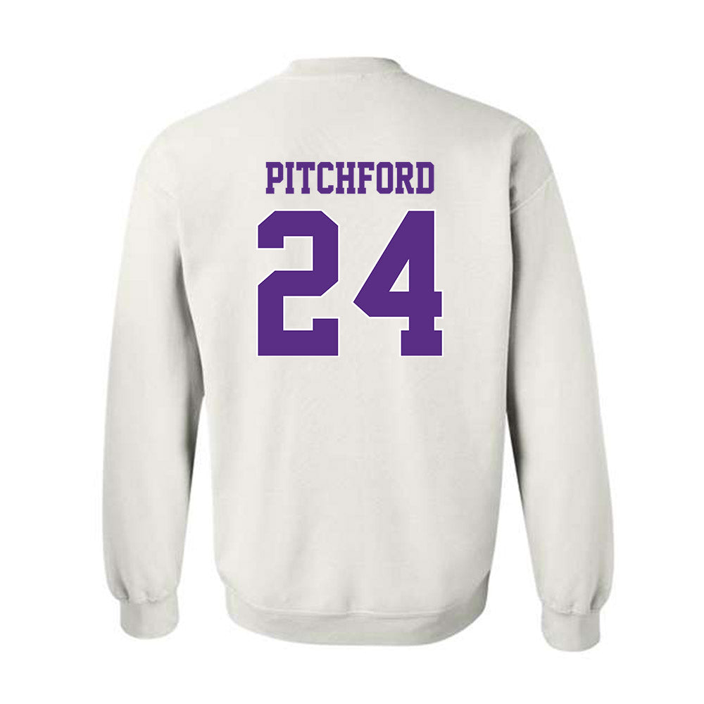 TCU - NCAA Football : Joe Pitchford - Classic Shersey Crewneck Sweatshirt-1