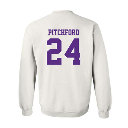 TCU - NCAA Football : Joe Pitchford - Classic Shersey Crewneck Sweatshirt-1