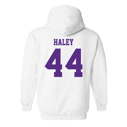 TCU - NCAA Football : Sam Haley - Classic Shersey Hooded Sweatshirt-1