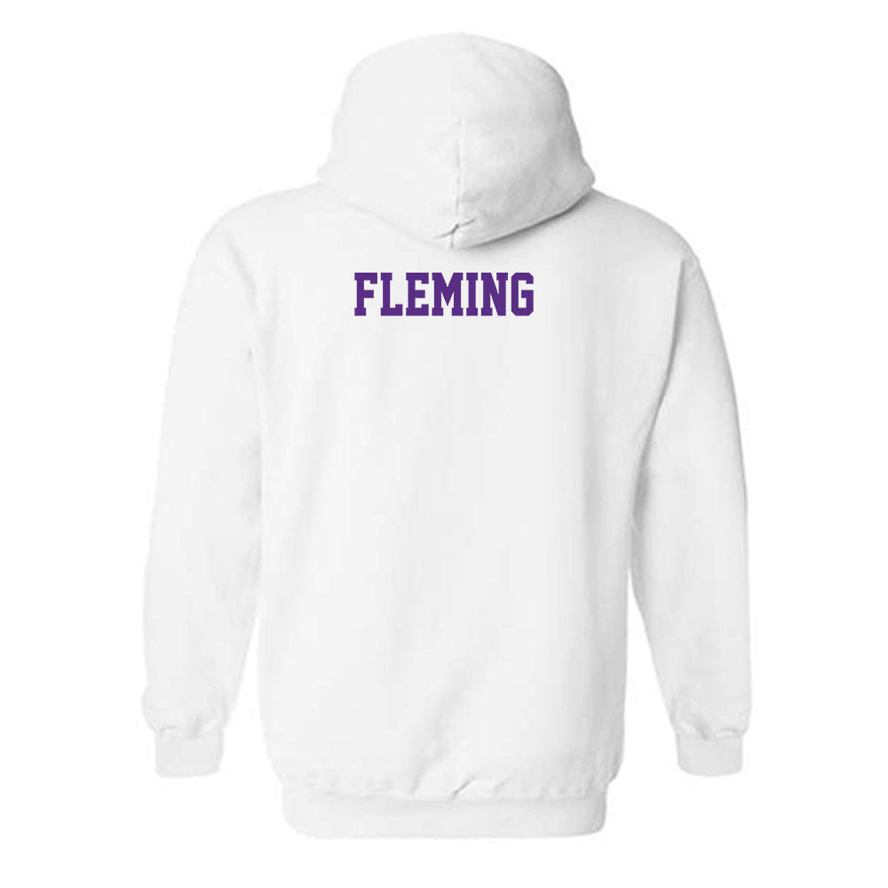 TCU - NCAA Men's Basketball : Samuel Fleming - Classic Shersey Hooded Sweatshirt-1