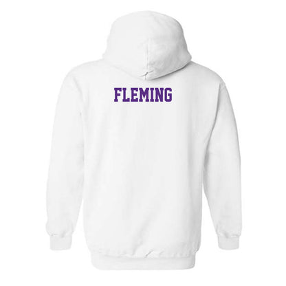 TCU - NCAA Men's Basketball : Samuel Fleming - Classic Shersey Hooded Sweatshirt-1