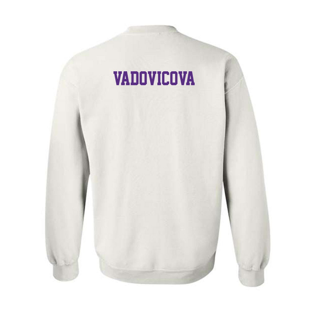 TCU - NCAA Women's Swimming & Diving : Nina Vadovicova - Classic Shersey Crewneck Sweatshirt-1