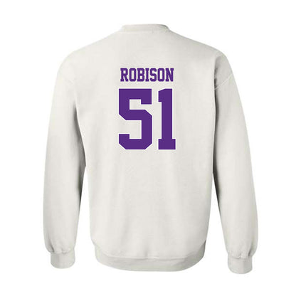 TCU - NCAA Football : Devan Robison - Classic Shersey Crewneck Sweatshirt-1