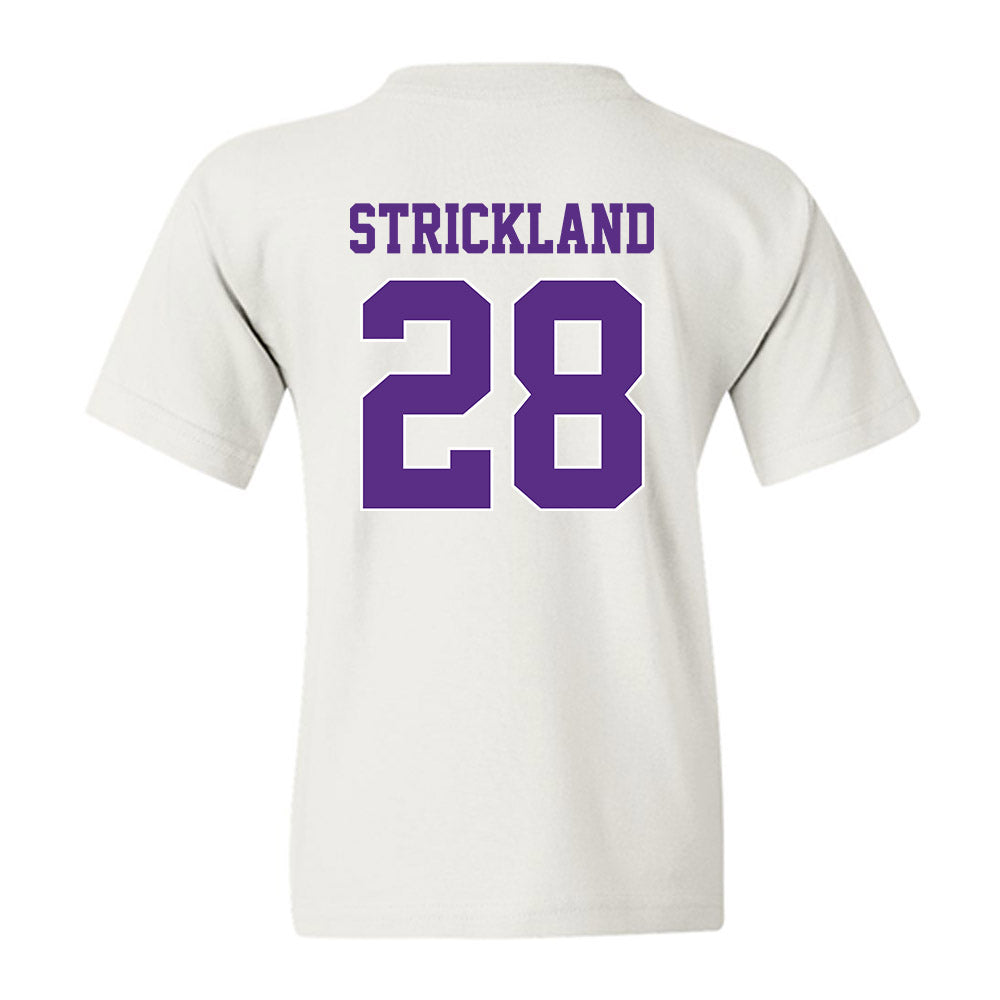 TCU - NCAA Football : Micah Strickland - Classic Shersey Youth T-Shirt-1