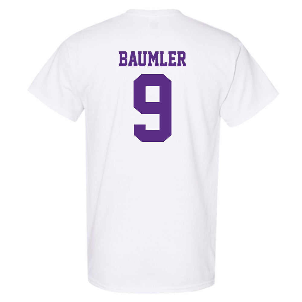 TCU - NCAA Baseball : Trever Baumler - Classic Shersey T-Shirt-1