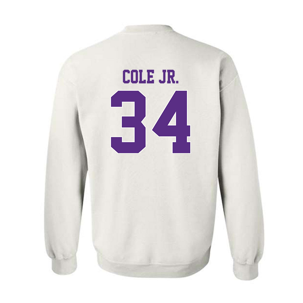 TCU - NCAA Football : Perry Cole Jr. - Classic Shersey Crewneck Sweatshirt-1