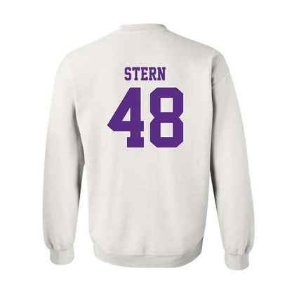 TCU - NCAA Baseball : Nate Stern - Classic Shersey Crewneck Sweatshirt-1