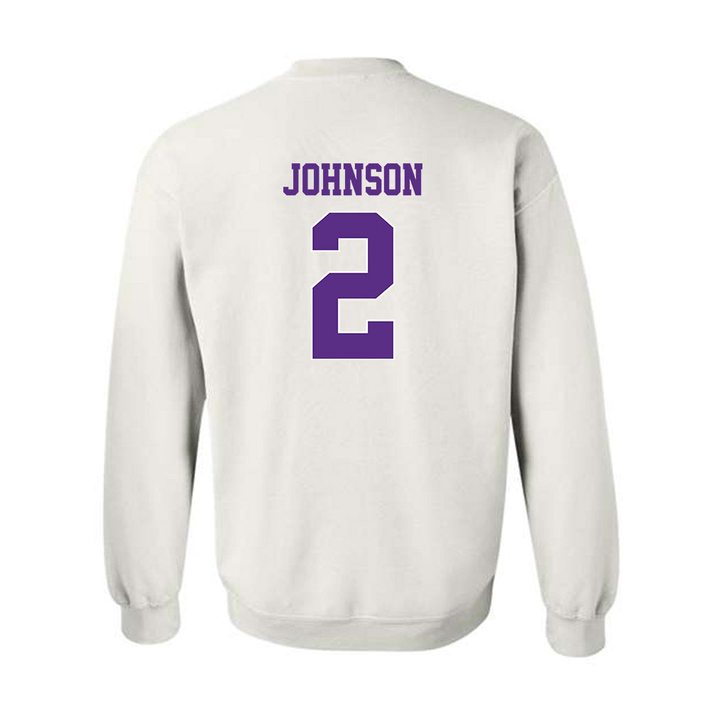TCU - NCAA Football : Jamel Johnson - Classic Shersey Crewneck Sweatshirt-1