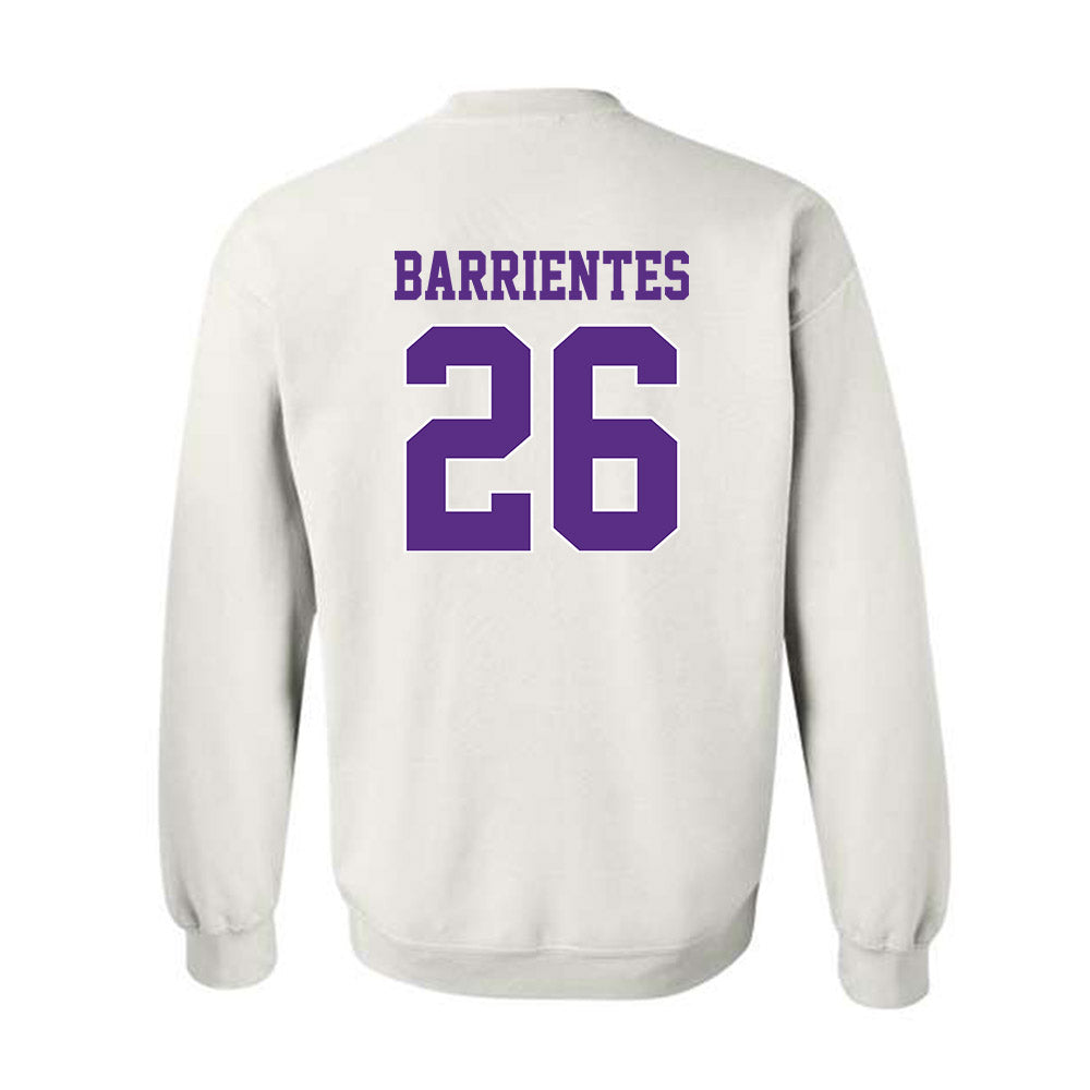 TCU - NCAA Baseball : Aiden Barrientes - Classic Shersey Crewneck Sweatshirt-1