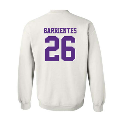 TCU - NCAA Baseball : Aiden Barrientes - Classic Shersey Crewneck Sweatshirt-1