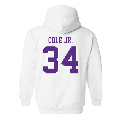 TCU - NCAA Football : Perry Cole Jr. - Classic Shersey Hooded Sweatshirt-1