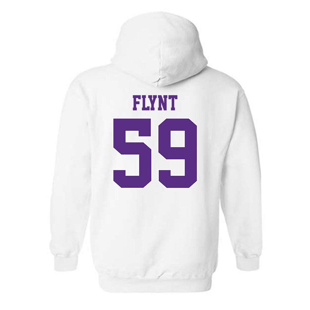 TCU - NCAA Football : Maddox Flynt - Classic Shersey Hooded Sweatshirt-1