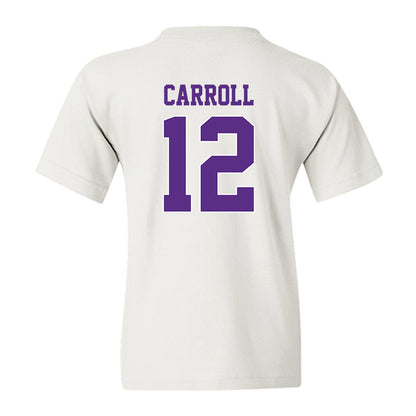 TCU - NCAA Football : Kalen Carroll - Classic Shersey Youth T-Shirt-1