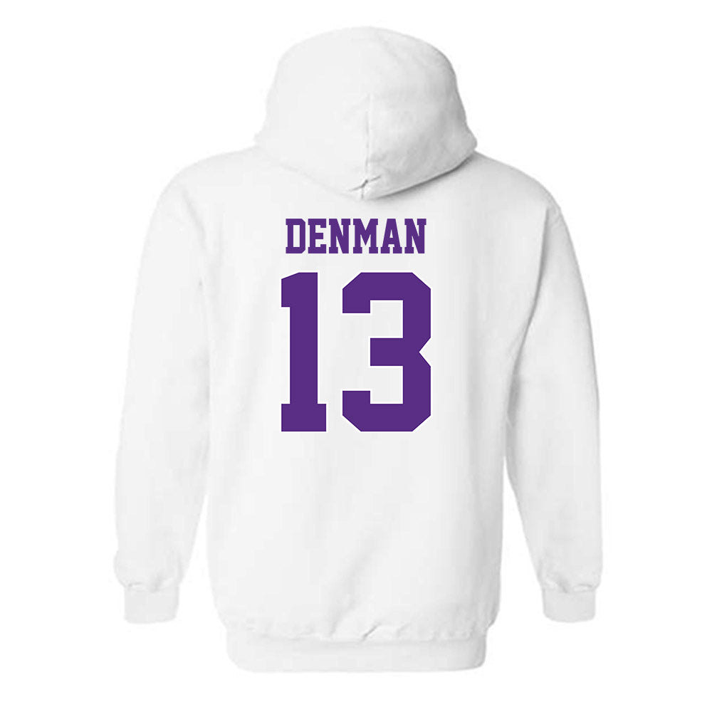TCU - NCAA Football : Jon Denman - Classic Shersey Hooded Sweatshirt-1
