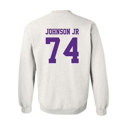 TCU - NCAA Football : Vincent Johnson Jr - Classic Shersey Crewneck Sweatshirt-1