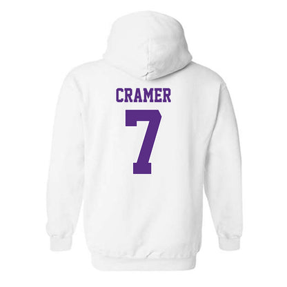 TCU - NCAA Baseball : Cole Cramer - Classic Shersey Hooded Sweatshirt-1