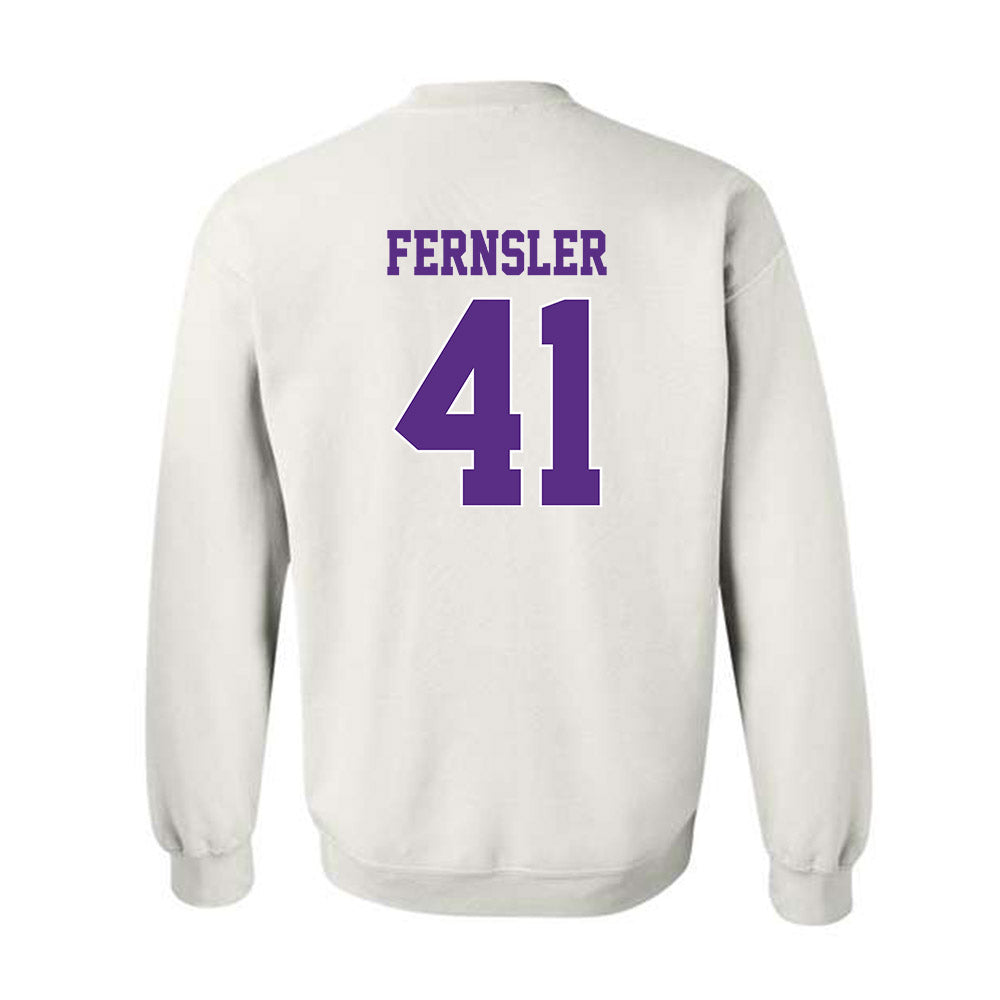 TCU - NCAA Baseball : Uli Fernsler - Classic Shersey Crewneck Sweatshirt-1